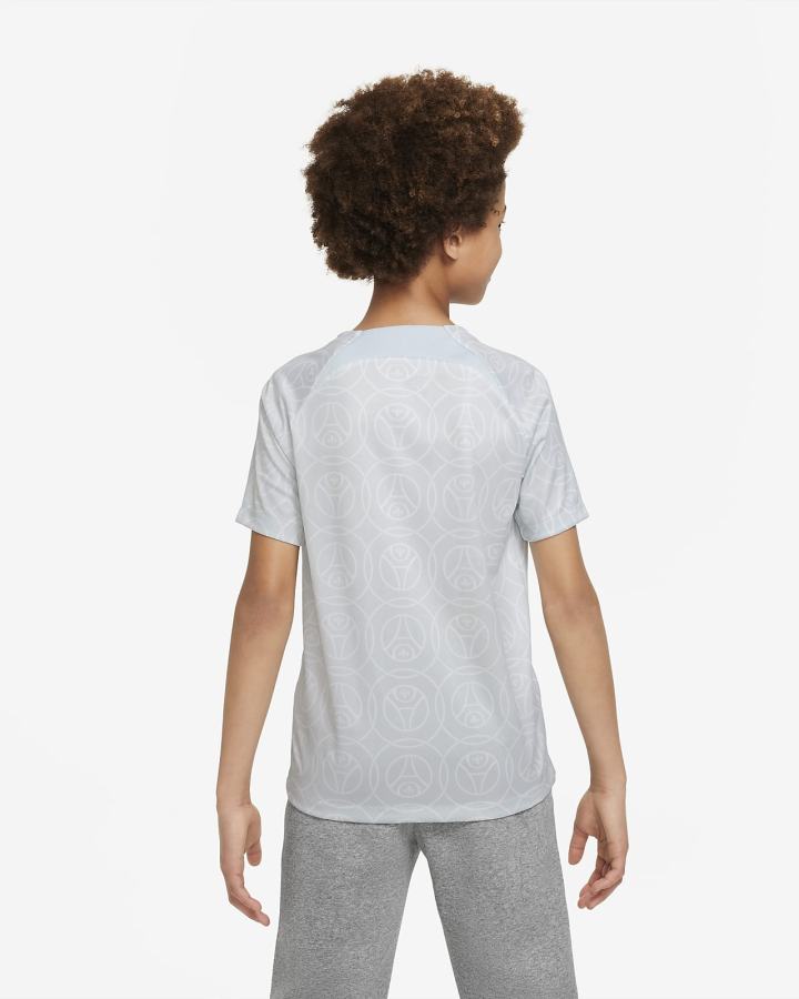 Camiseta Nike Paris Saint-Germain Kids Dri-FIT Pre-Match Soccer Top Niña Azul Marino | VKSWB-8312