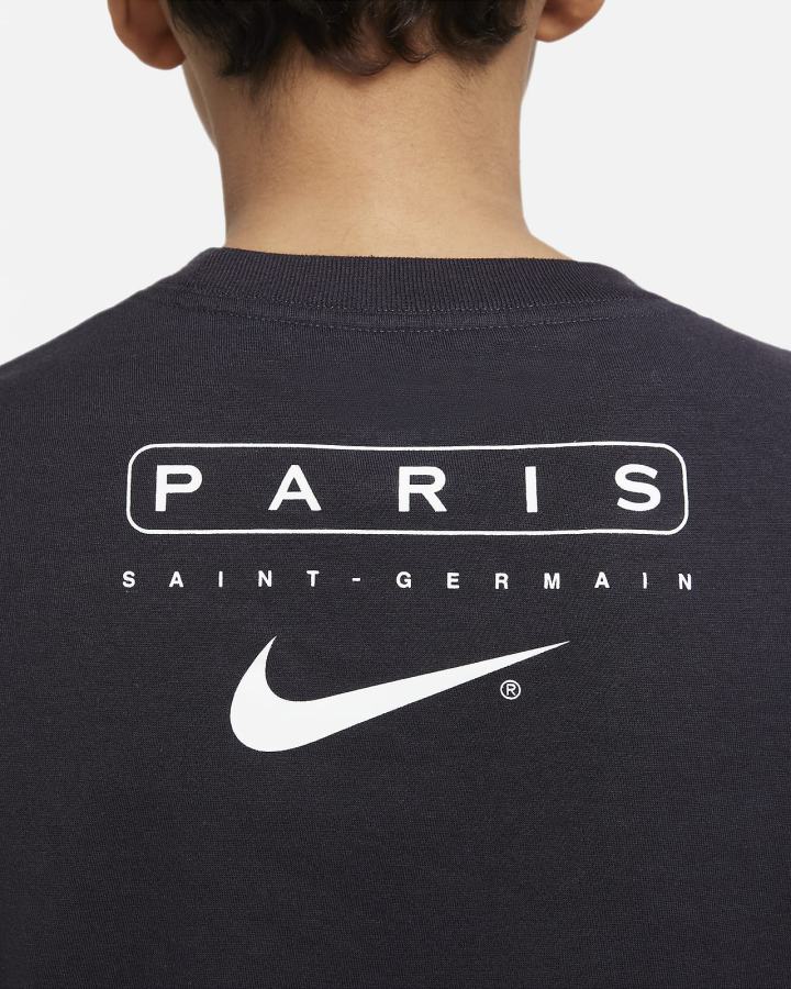 Camiseta Nike Paris Saint-Germain Kids Soccer Niño Gris | CULNY-7562