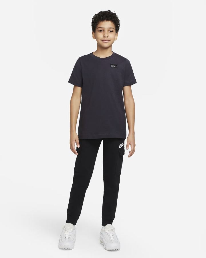 Camiseta Nike Paris Saint-Germain Kids Soccer Niño Gris | CULNY-7562