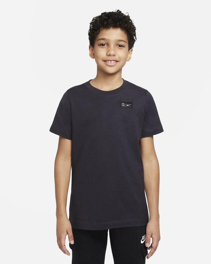 Camiseta Nike Paris Saint-Germain Kids Soccer Niño Gris | CULNY-7562
