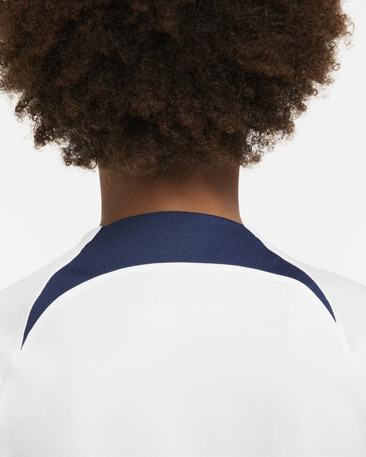 Camiseta Nike Paris Saint-Germain Strike Kids Dri-FIT Short-Sleeve Soccer Top Niño Blancas Azul Marino Rojas Azul Marino | RNKBH-0185