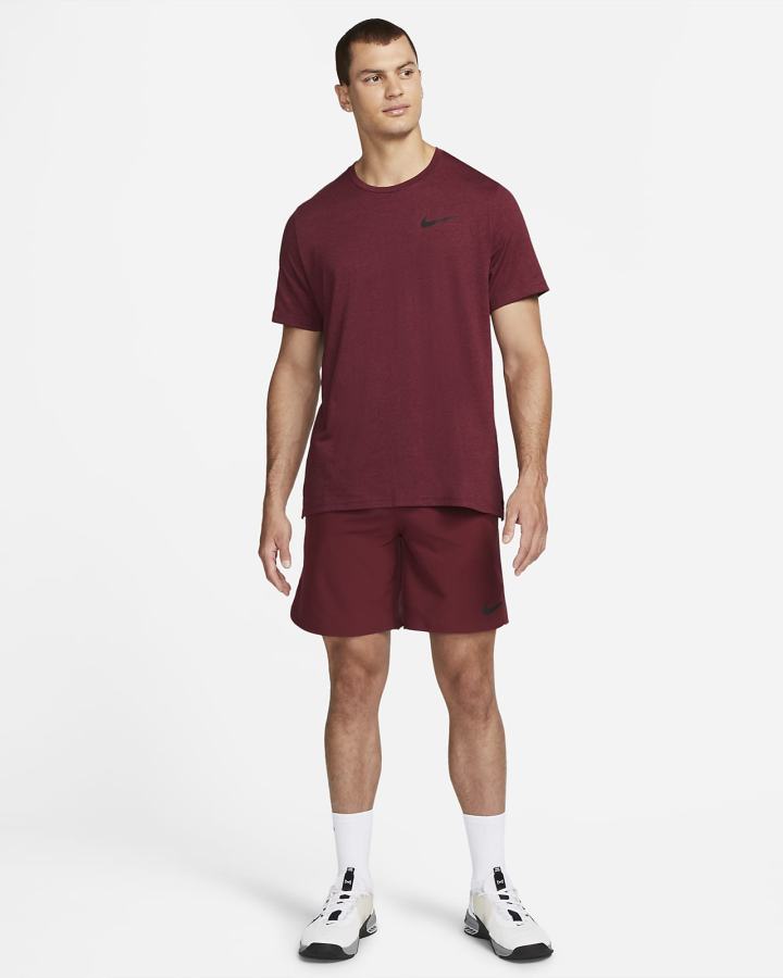 Camiseta Nike Pro Dri-FIT Short-Sleeve Top Hombre Negras | FAVPW-8412