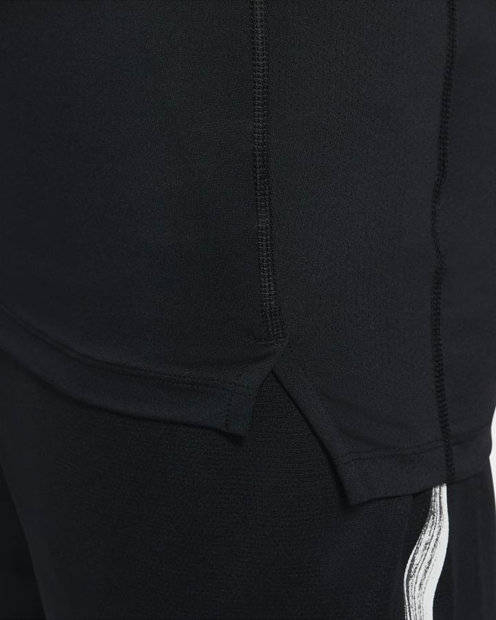 Camiseta Nike Pro Dri-FIT Tight Fit Short-Sleeve Top Hombre Negras Blancas | MYBFL-5802
