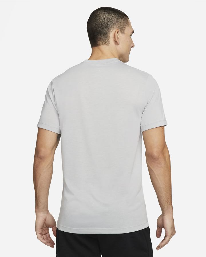 Camiseta Nike Pro Dri-FIT Training Hombre Gris Claro | BGOTV-7019