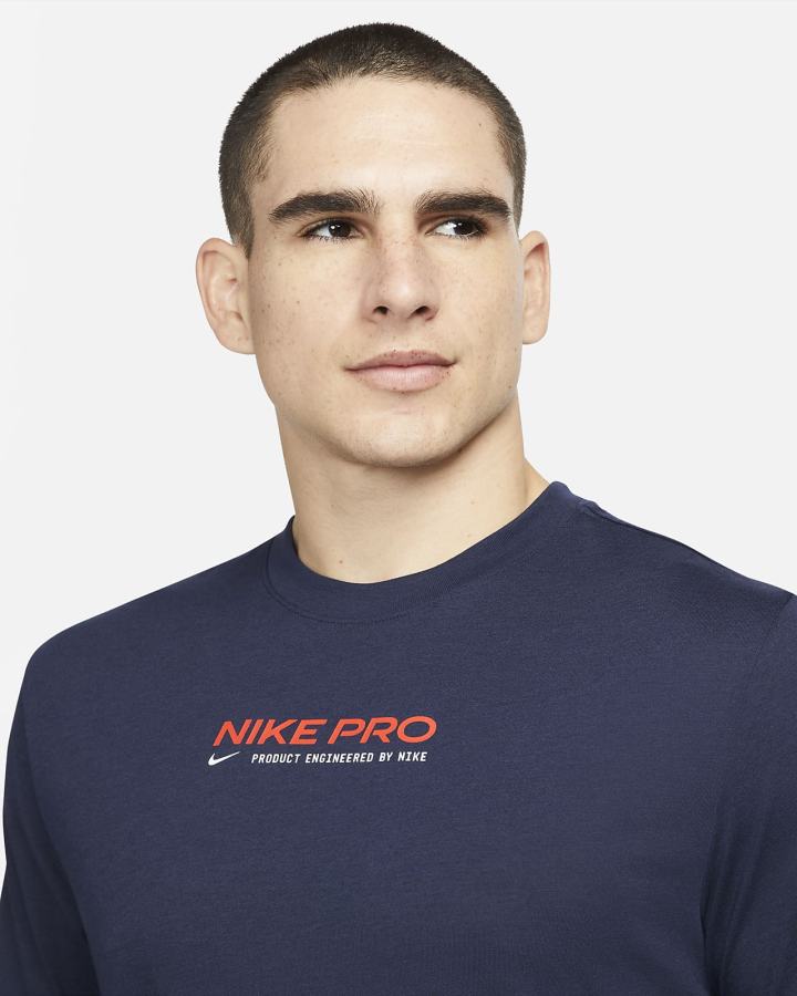 Camiseta Nike Pro Dri-FIT Training Hombre Obsidian | SDKZP-3096