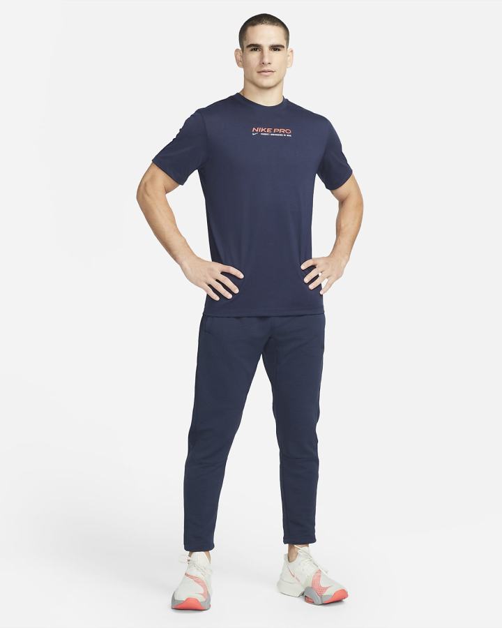 Camiseta Nike Pro Dri-FIT Training Hombre Obsidian | SDKZP-3096