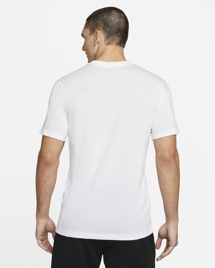 Camiseta Nike Pro Dri-FIT Training Hombre Blancas | VIJWO-3675