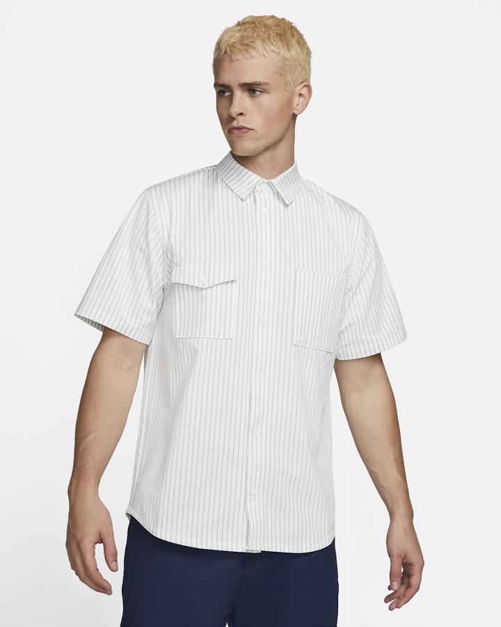 Camiseta Nike SB Dri-FIT Short-Sleeve Skate Top Hombre Blancas | NYGVL-4527