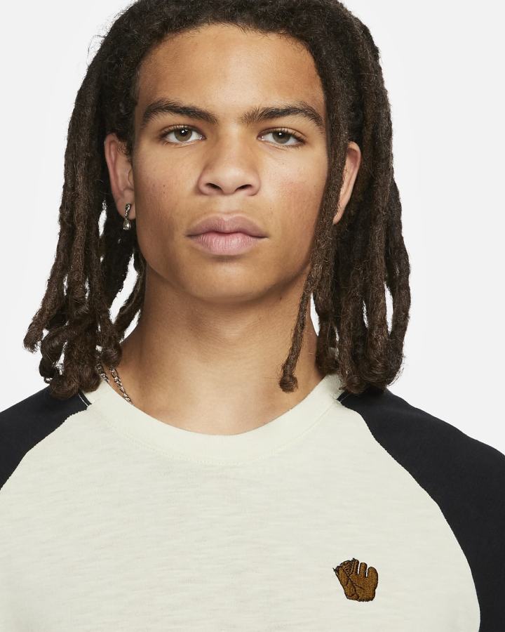 Camiseta Nike SB Raglan Skate Hombre Negras | IVQJZ-2173