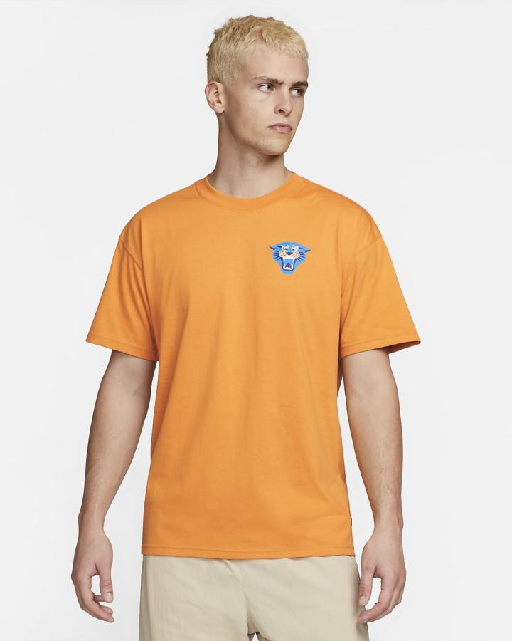 Camiseta Nike SB Skate Hombre Amarillo Oscuro | LYWHV-0657