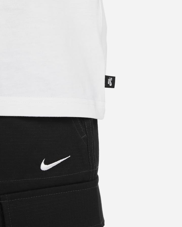 Camiseta Nike SB Skate Hombre Blancas | AFLDE-5264