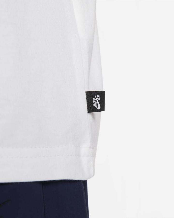 Camiseta Nike SB Skate Hombre Blancas | ETVUI-4312