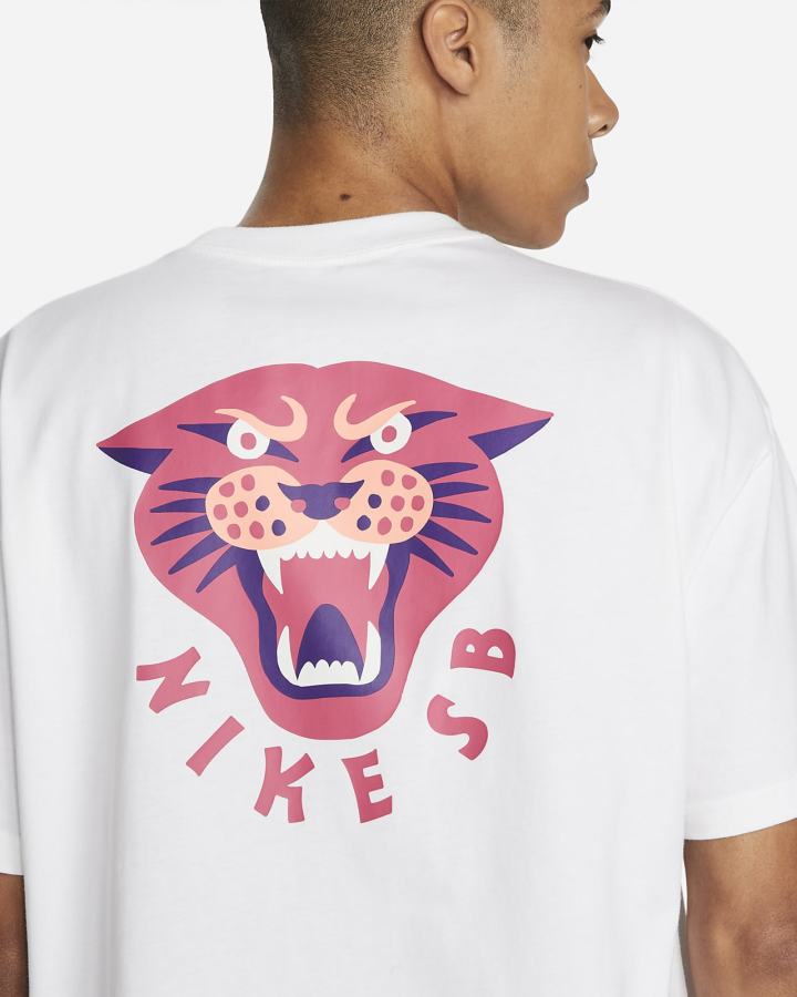 Camiseta Nike SB Skate Hombre Blancas | ETVUI-4312