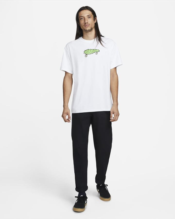 Camiseta Nike SB Skate Hombre Blancas | IOKQV-6271