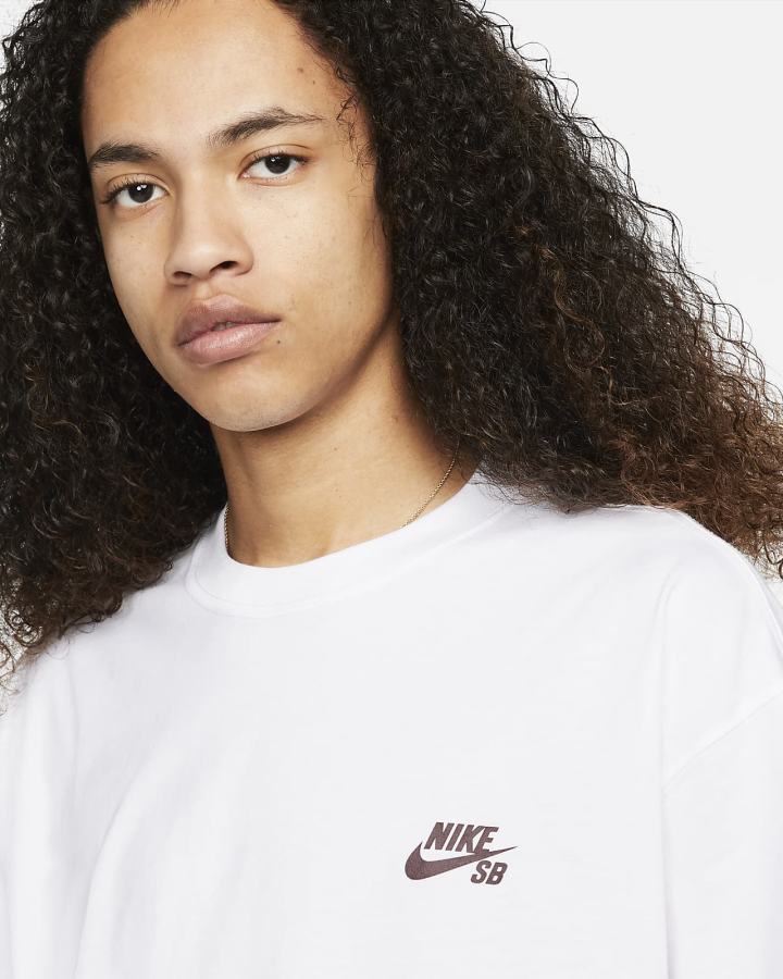 Camiseta Nike SB Skate Hombre Blancas | MPWCX-6148