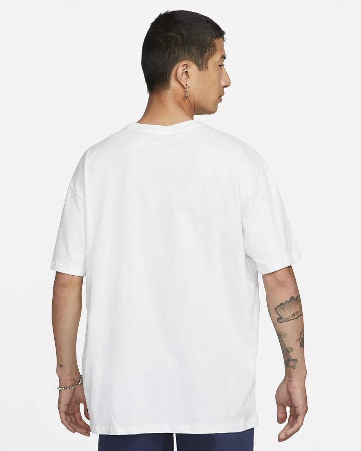 Camiseta Nike SB Skate Hombre Blancas | QJYPV-2154