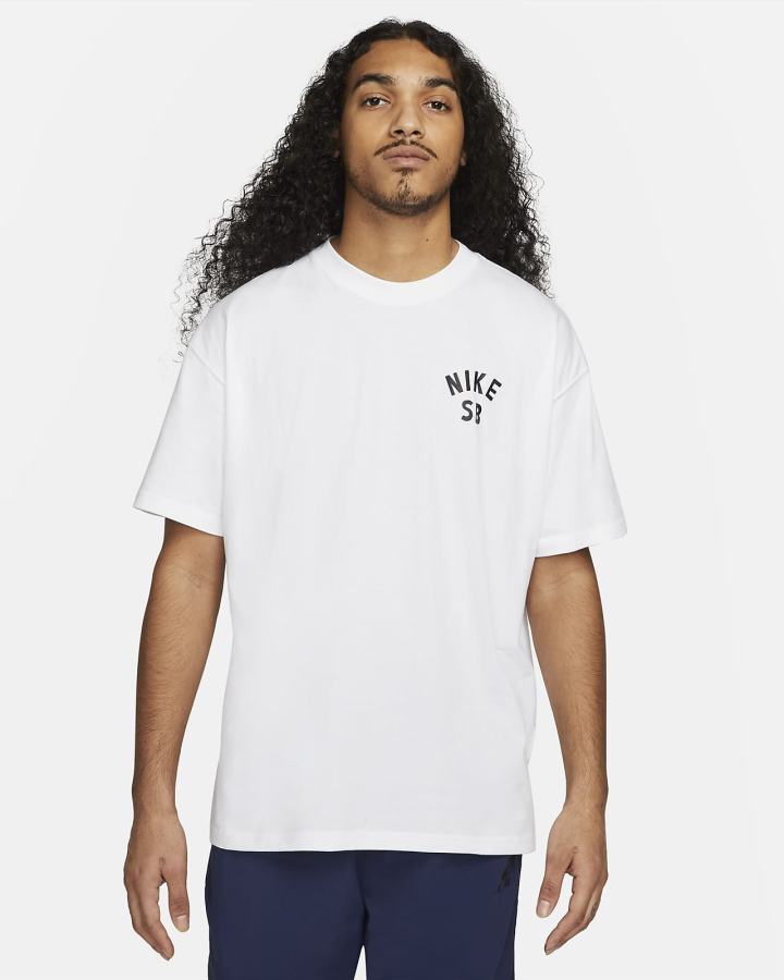 Camiseta Nike SB Skate Hombre Blancas | ZKTHO-4109