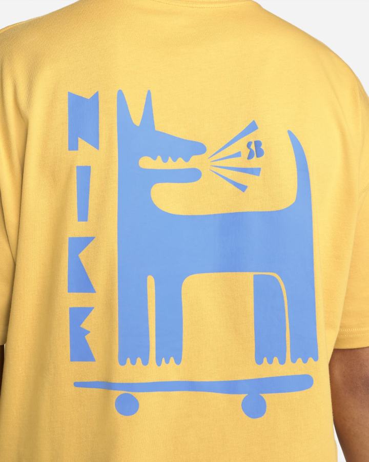 Camiseta Nike SB Skate Hombre Doradas | PNDMK-7149