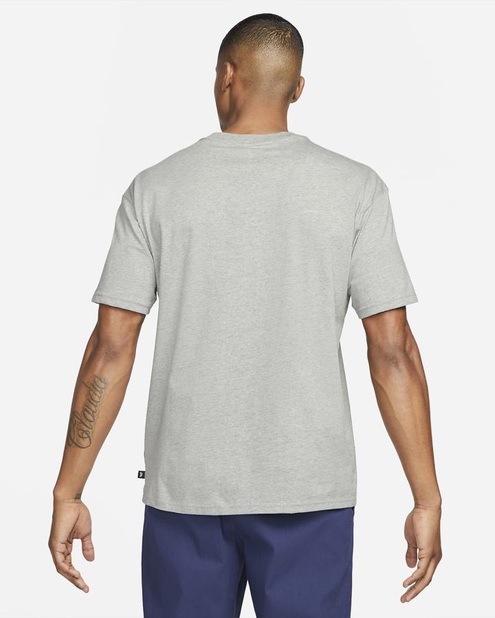 Camiseta Nike SB Skate Hombre Gris Oscuro | JKZQY-2694
