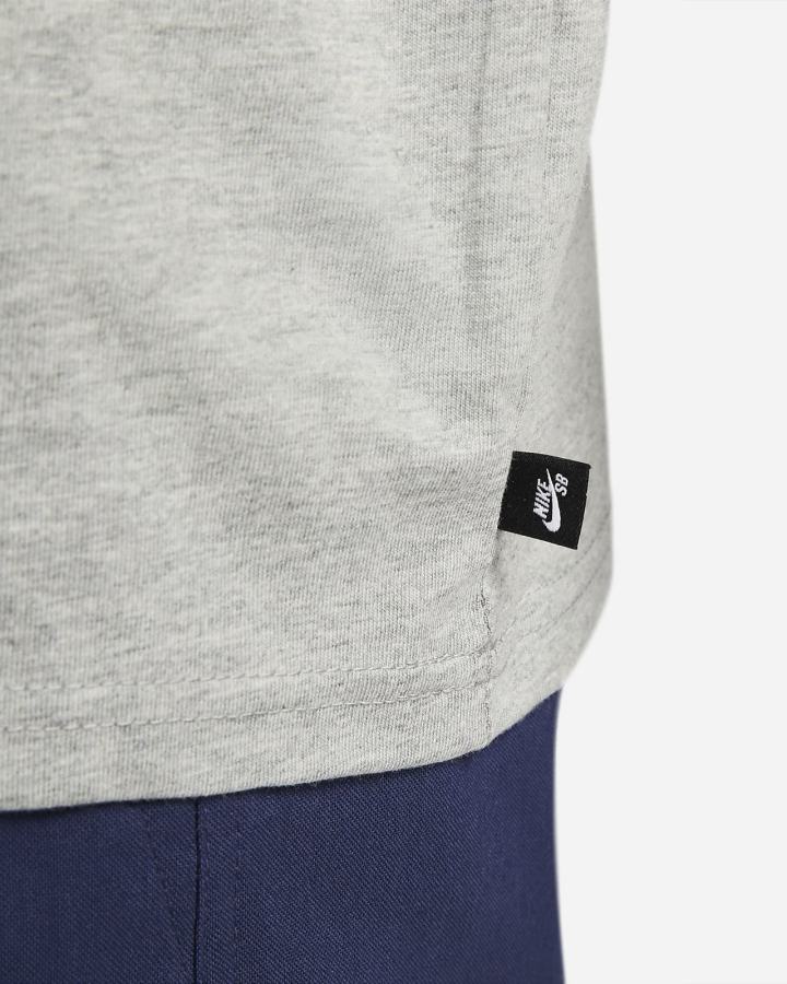 Camiseta Nike SB Skate Hombre Gris Oscuro | JKZQY-2694
