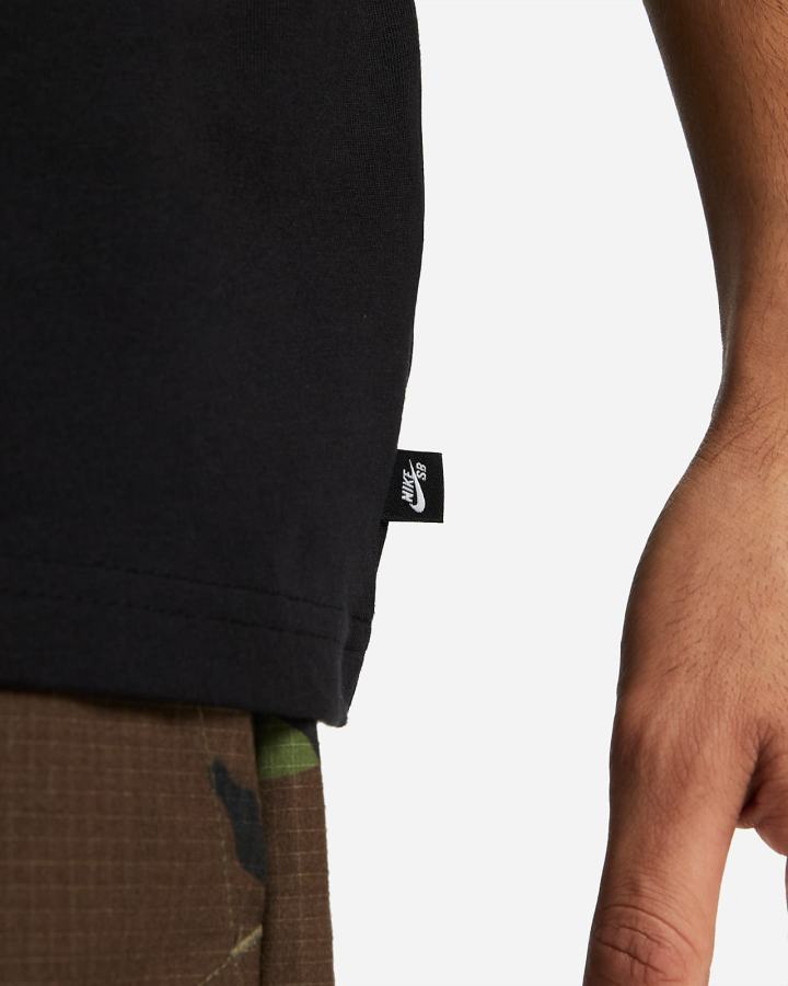 Camiseta Nike SB Skate Hombre Negras | ODQHY-5891