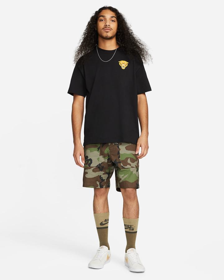 Camiseta Nike SB Skate Hombre Negras | ODQHY-5891