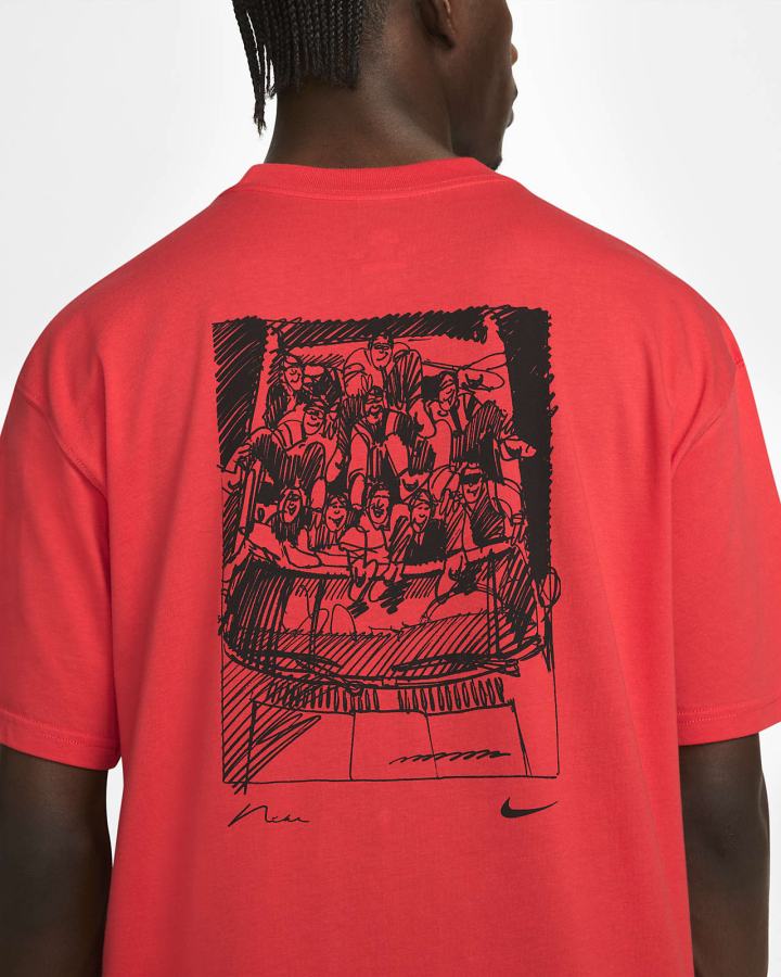 Camiseta Nike SB Skate Hombre Rojas Claro | VDUZW-9342