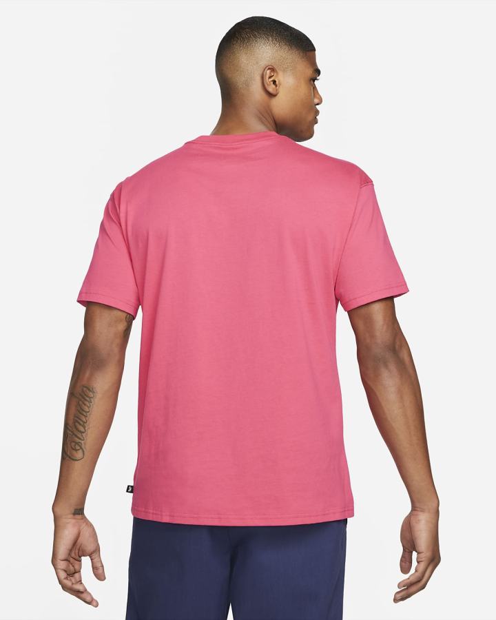 Camiseta Nike SB Skate Hombre Rosas | QABXK-6234