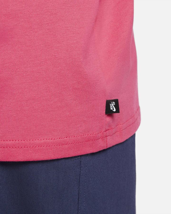 Camiseta Nike SB Skate Hombre Rosas | QABXK-6234