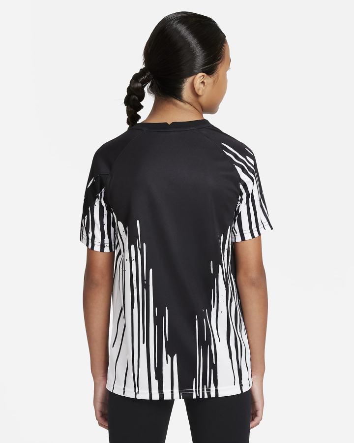 Camiseta Nike S.C. Corinthians Kids Dri-FIT Pre-Match Soccer Top Niña Blancas Negras | ZXAFM-9483