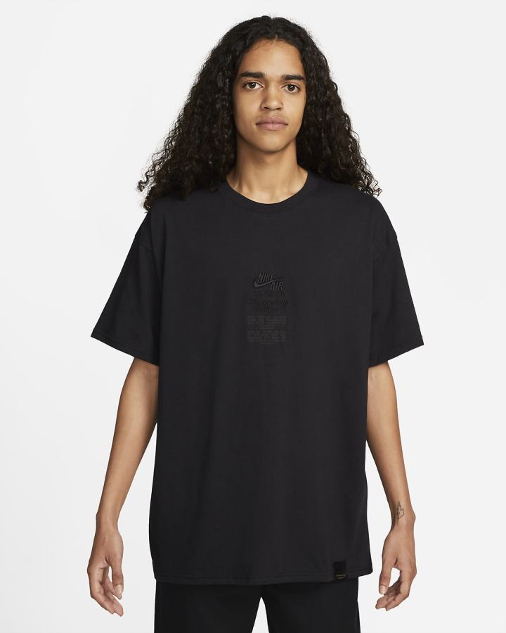 Camiseta Nike Sportswear AF1 40th Anniversary Max 90 Hombre Negras | KUMWL-4673