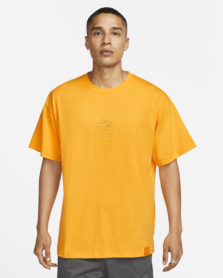 Camiseta Nike Sportswear AF1 40th Anniversary Max 90 Hombre Doradas | RCTEU-1076