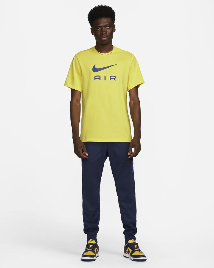 Camiseta Nike Sportswear Air Hombre Amarillo | XOMDL-0597