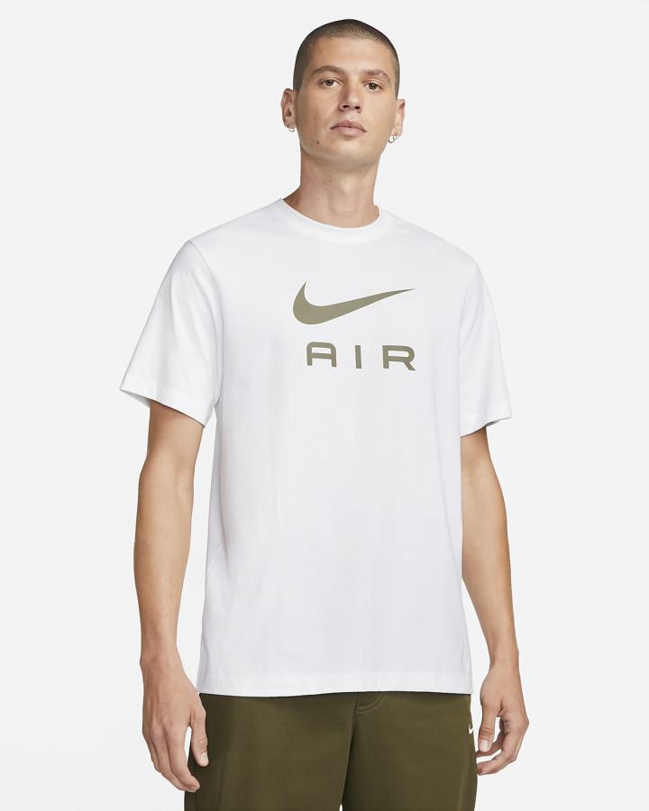 Camiseta Nike Sportswear Air Hombre Azul Real Oscuro Azules | HANBQ-6190