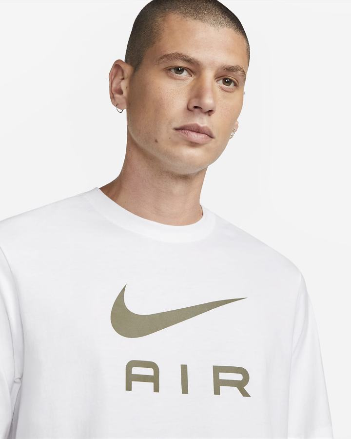 Camiseta Nike Sportswear Air Hombre Blancas | MBGYF-8912