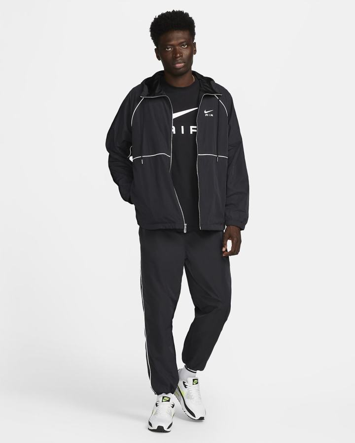 Camiseta Nike Sportswear Air Hombre Negras | DMENT-5692