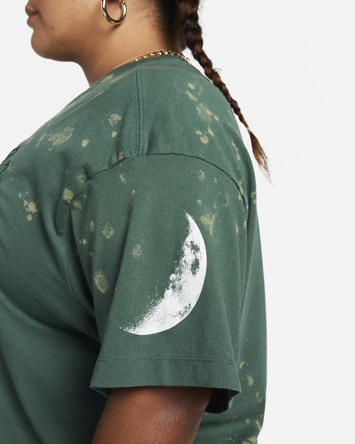 Camiseta Nike Sportswear Boxy (Plus Size) Mujer Verde | KZOWH-0216