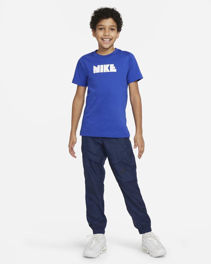 Camiseta Nike Sportswear Circa 72 Kids Niño Azul Real | BNPHU-4208
