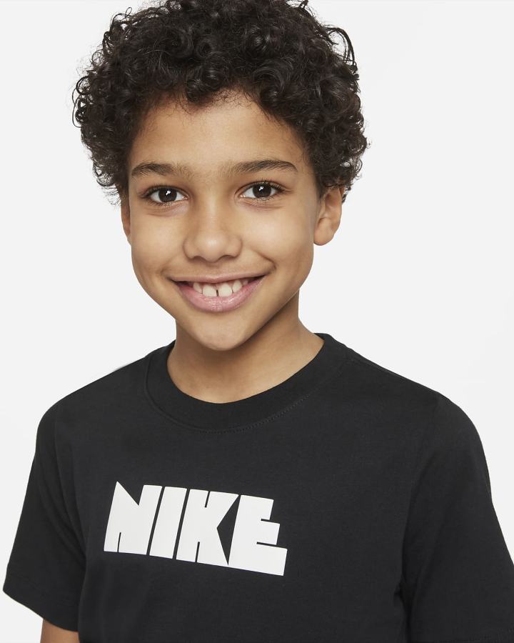 Camiseta Nike Sportswear Circa 72 Kids Niño Negras | VOQKJ-4165