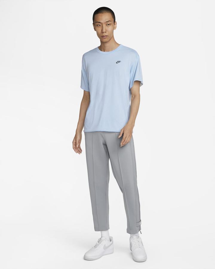 Camiseta Nike Sportswear Circa Short-Sleeve Top Hombre Azul Real Gris Azul Marino | OYQSW-3761