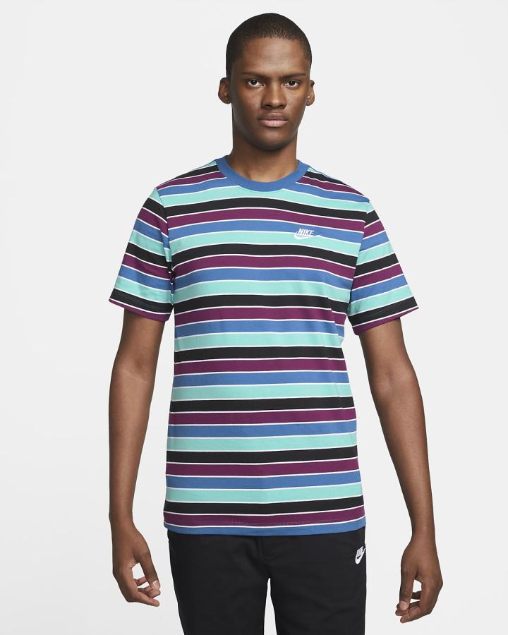 Camiseta Nike Sportswear Club Hombre Azules Oscuro | KJBTD-5672