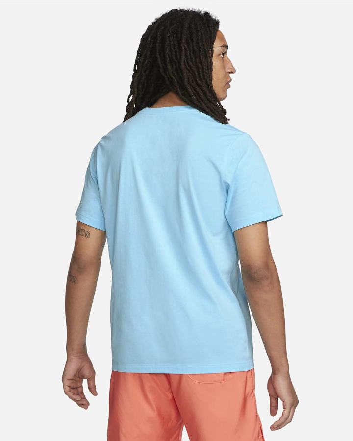 Camiseta Nike Sportswear Club Hombre Azules Rojas Claro | TMCUK-6871