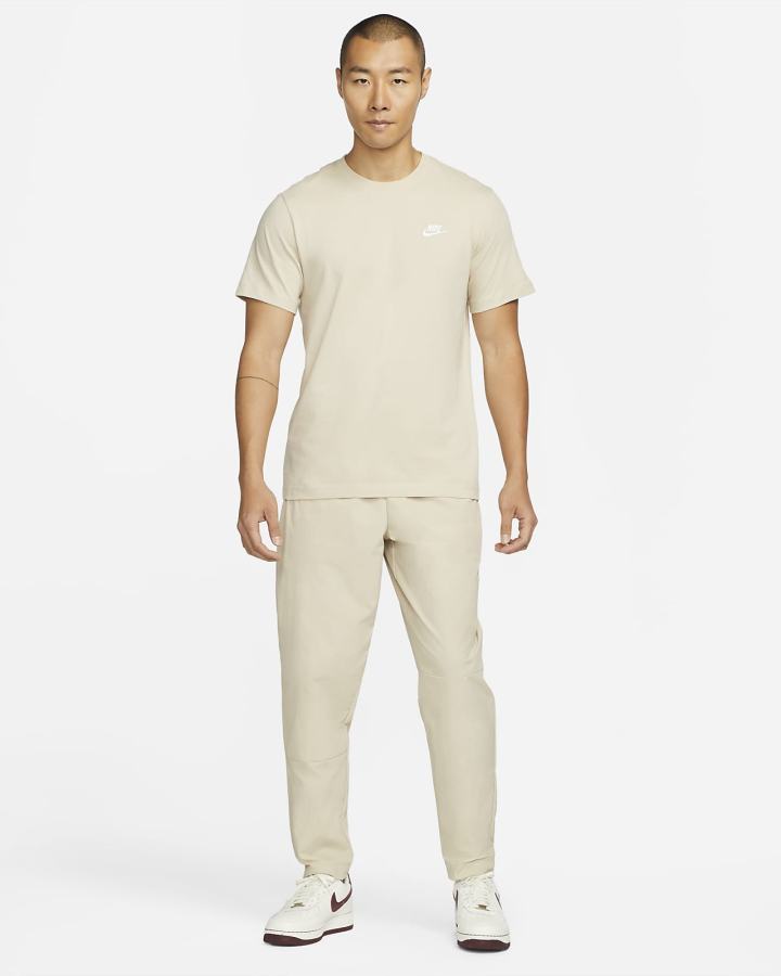 Camiseta Nike Sportswear Club Hombre Blancas | EVFSD-1658