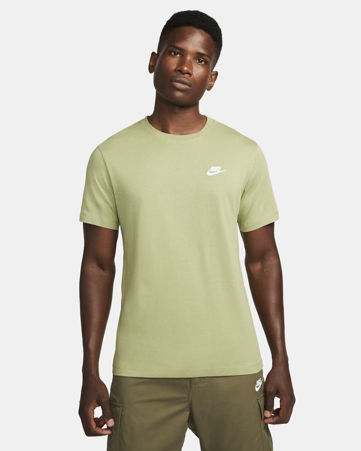 Camiseta Nike Sportswear Club Hombre Blancas | FIDPL-3597