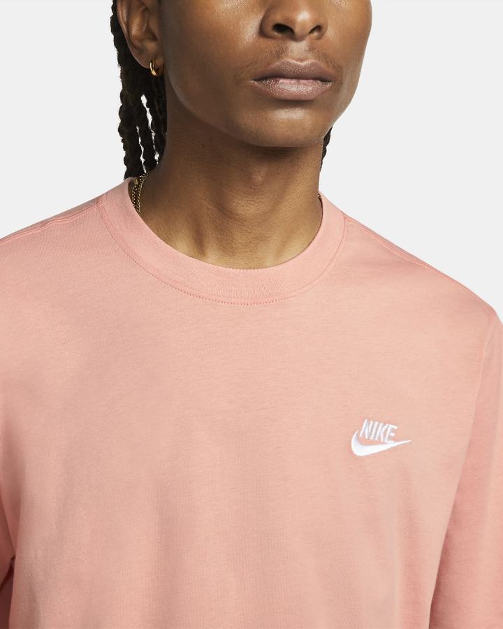 Camiseta Nike Sportswear Club Hombre Blancas | MFNUY-1970