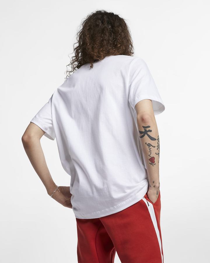 Camiseta Nike Sportswear Club Hombre Blancas Negras | RSULQ-7281
