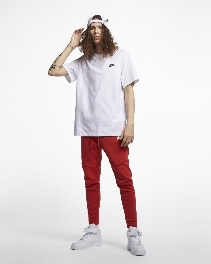 Camiseta Nike Sportswear Club Hombre Blancas Negras | RSULQ-7281