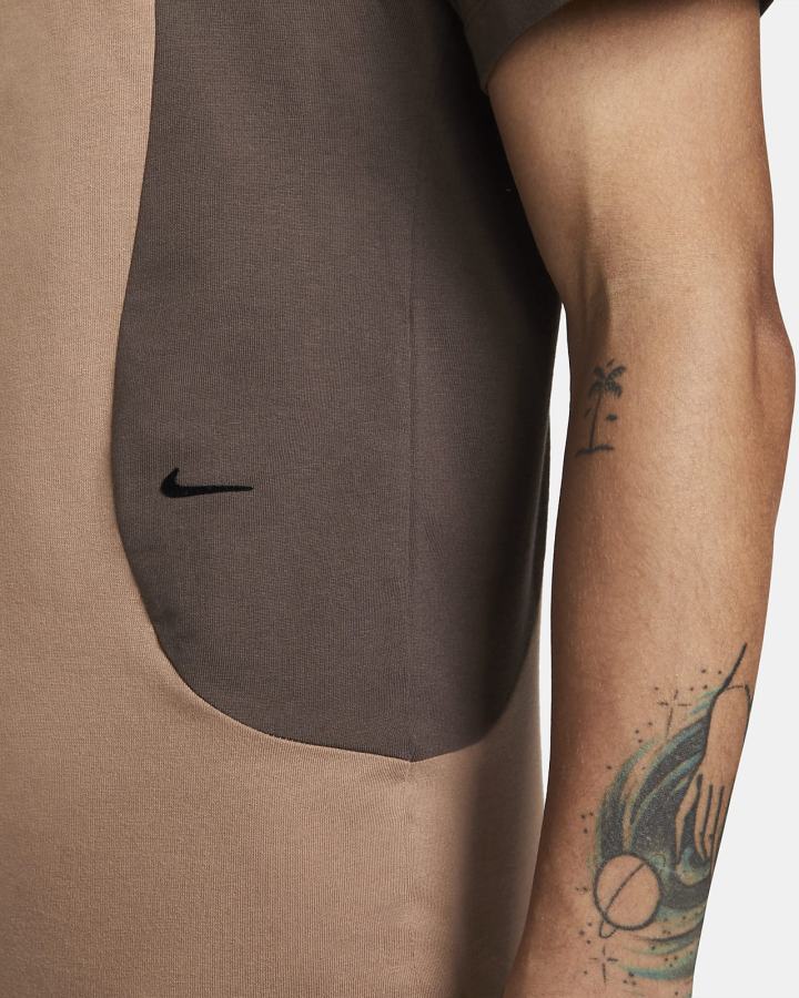 Camiseta Nike Sportswear Color Clash Hombre Marrones | FYJEG-3752