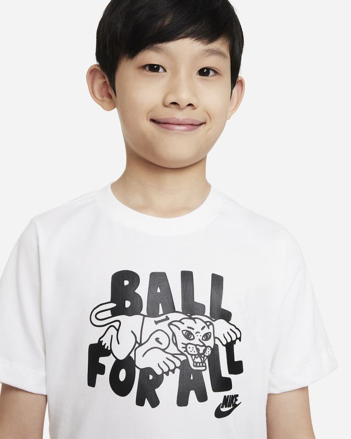 Camiseta Nike Sportswear Culture of Basketball Kids Niño Blancas | NSHTD-8365