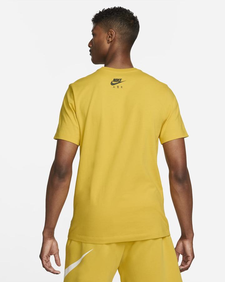 Camiseta Nike Sportswear DNA Hombre Amarillo | WLSGD-5317